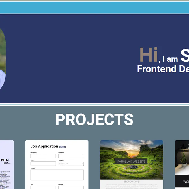 HTML and CSS Projects